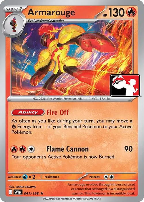 Armarouge, Prize Pack Series Cards 041/198