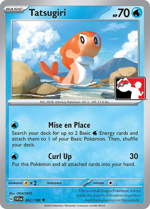 Tatsugiri, Prize Pack Series Cards 062/198
