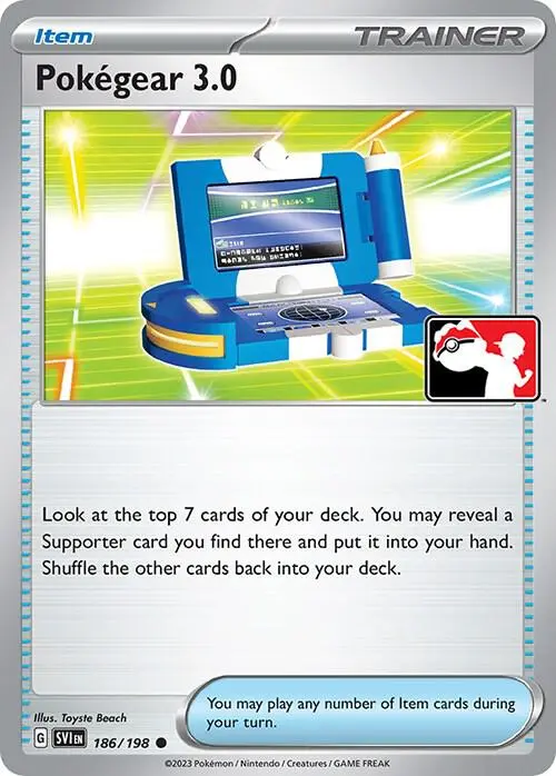 Pokegear 3.0, Prize Pack Series Cards 186/198