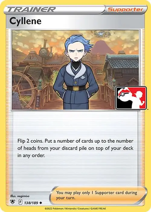 Cyllene, Prize Pack Series Cards 138/189