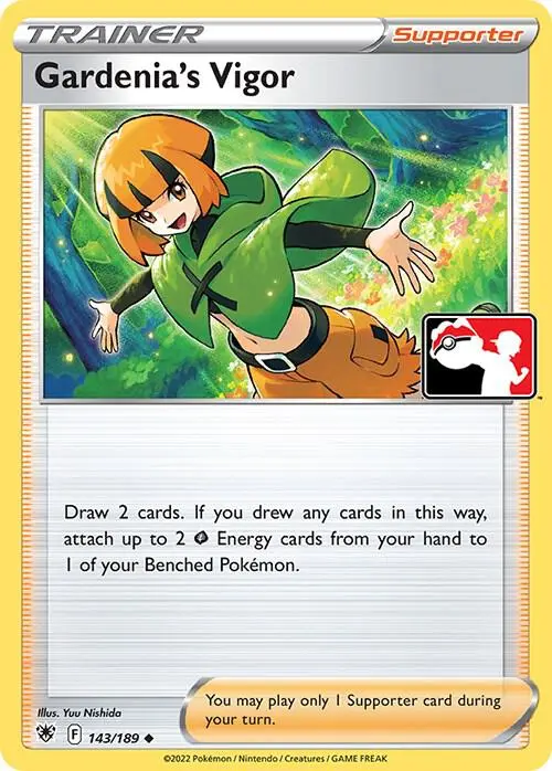 Gardenia's Vigor, Prize Pack Series Cards 143/189