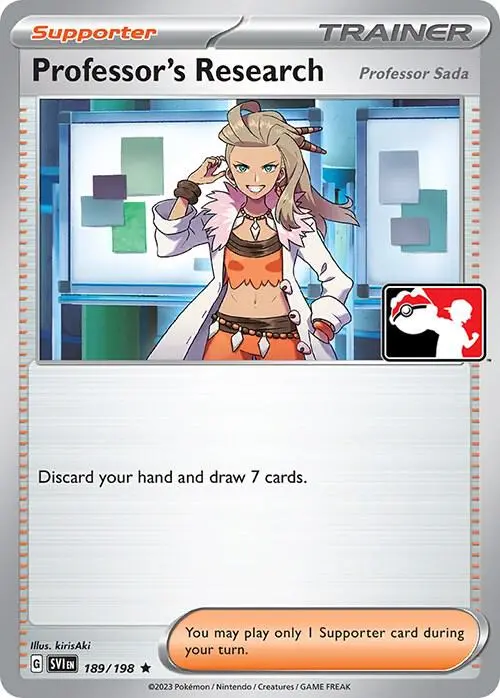 Professor's Research [Professor Sada], Prize Pack Series Cards 189/198