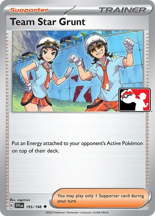 Team Star Grunt, Prize Pack Series Cards 195/198