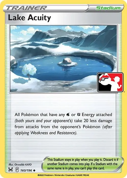 Lake Acuity, Prize Pack Series Cards 160/196