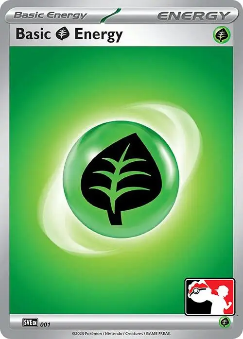 Basic Grass Energy, Prize Pack Series Cards 001