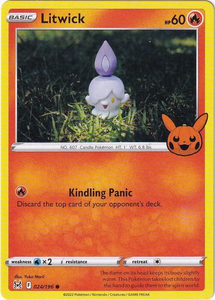 Litwick, Trick or Trade BOOster Bundle 2023 024/196