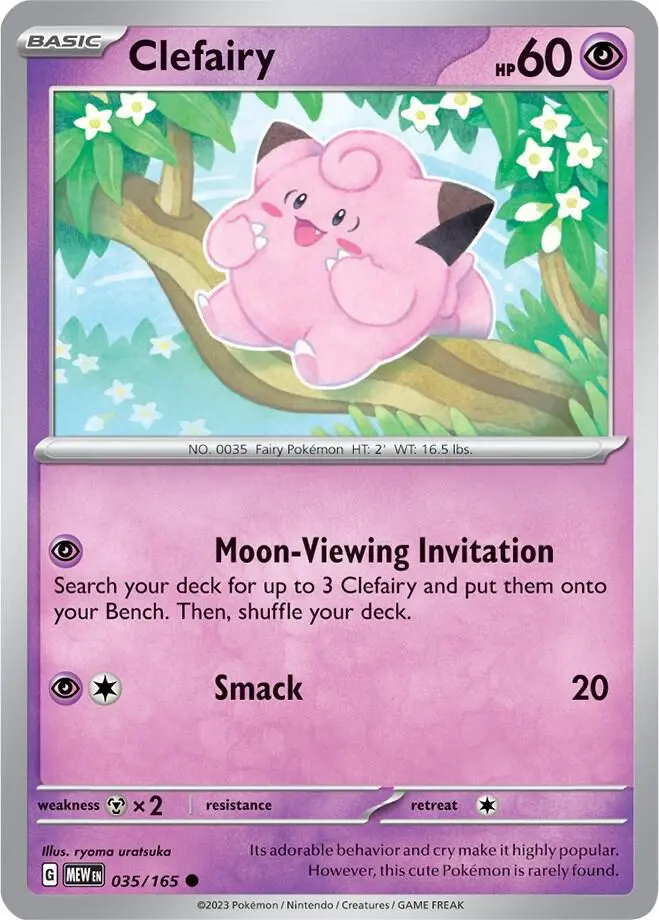 Clefairy, Pokémon 151 035/165