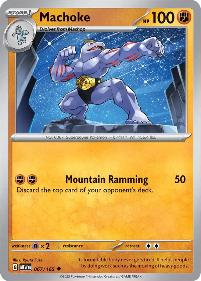 Machoke, Pokémon 151 067/165