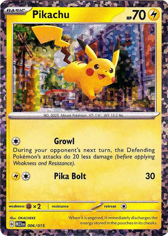 Pikachu, McDonald's Collection 2023 6/15