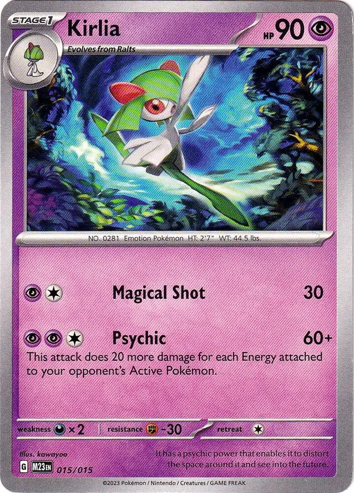 Kirlia, McDonald's Collection 2023 15/15