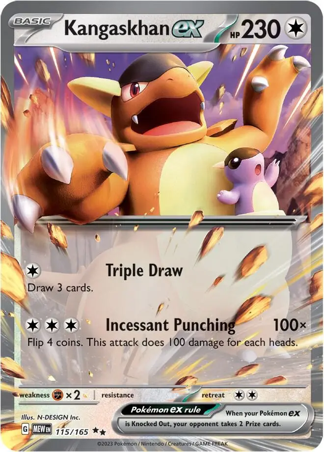 Kangaskhan ex, Pokémon 151 115/165