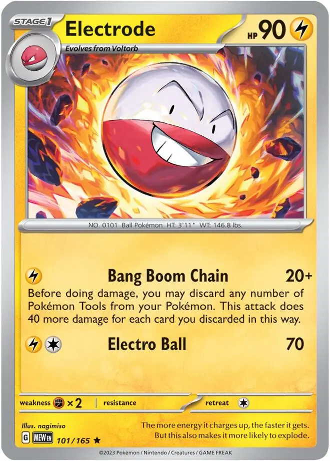 Electrode, Pokémon 151 101/165
