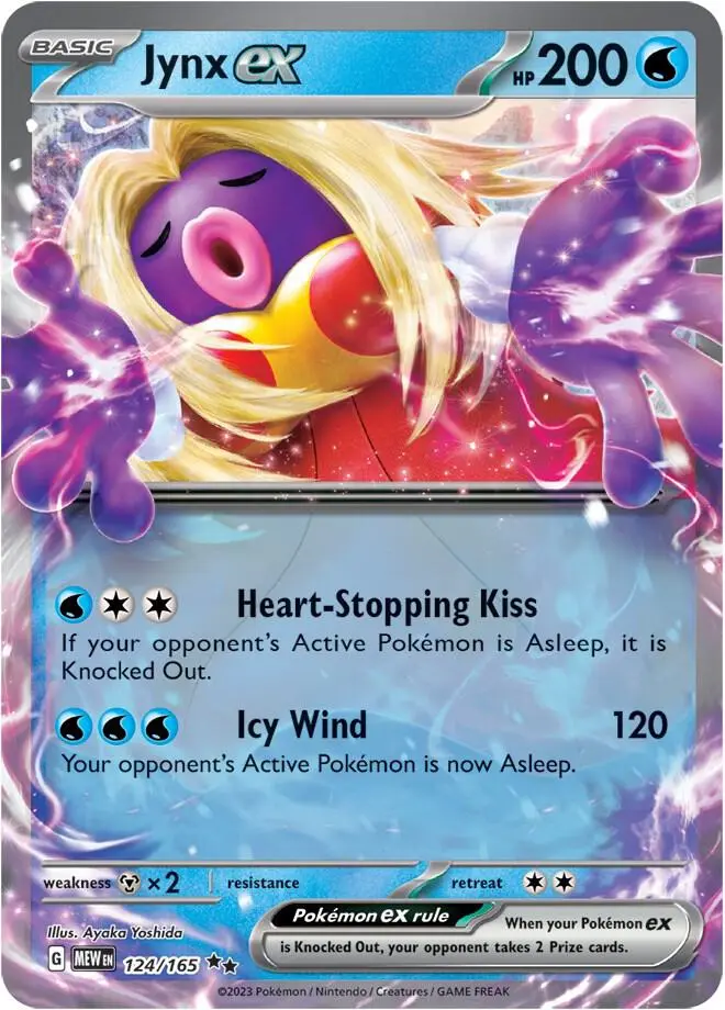 Jynx ex, Pokémon 151 124/165