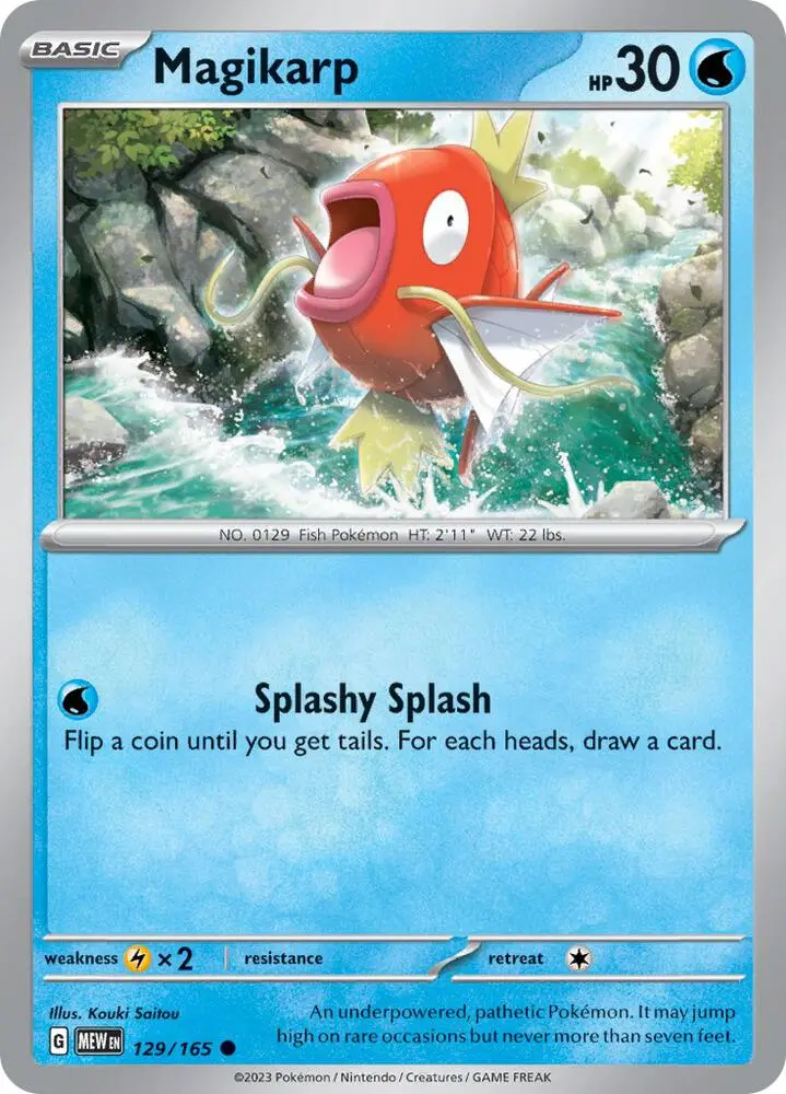 Magikarp, Pokémon 151 129/165