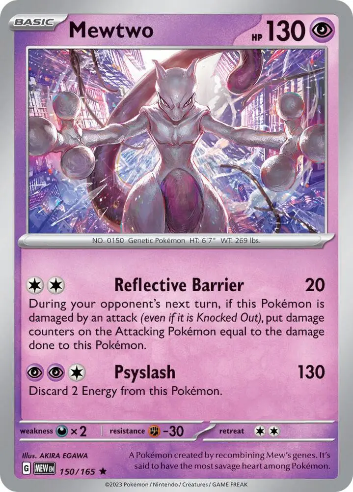 Mewtwo, Pokémon 151 150/165