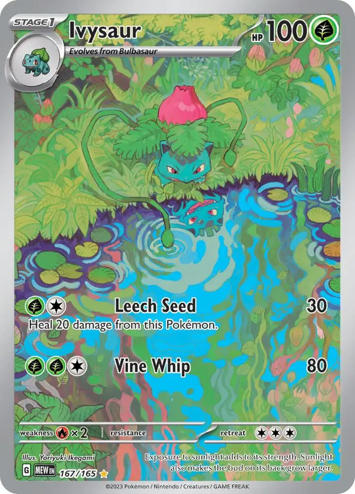 Ivysaur, Pokémon 151 167/165