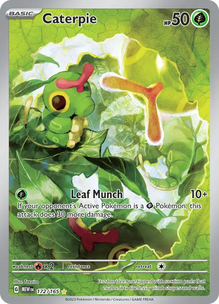 Caterpie, Pokémon 151 172/165