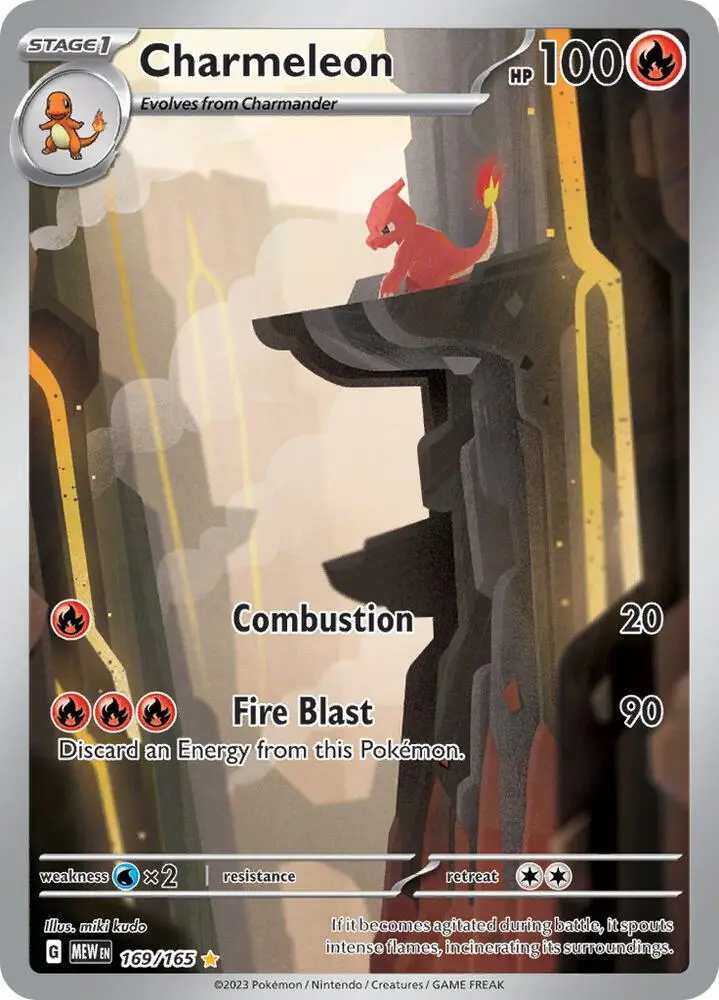 Charmeleon, Pokémon 151 169/165