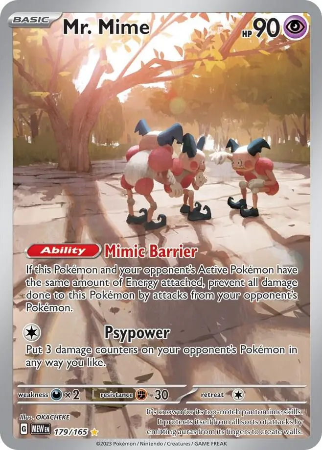 Mr. Mime, Pokémon 151 179/165