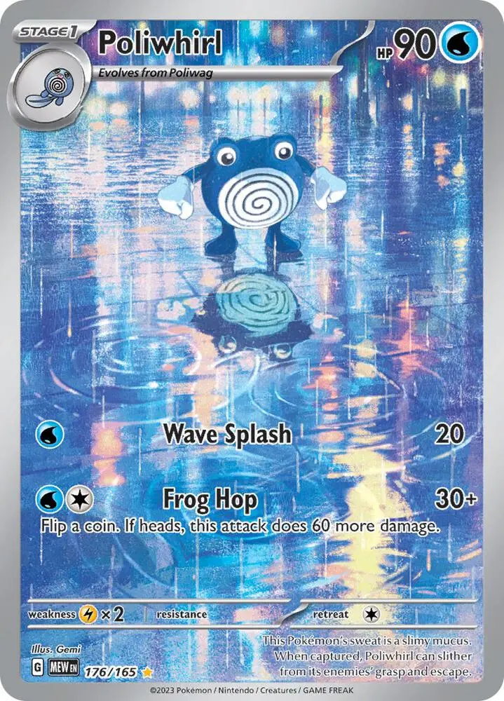 Poliwhirl, Pokémon 151 176/165