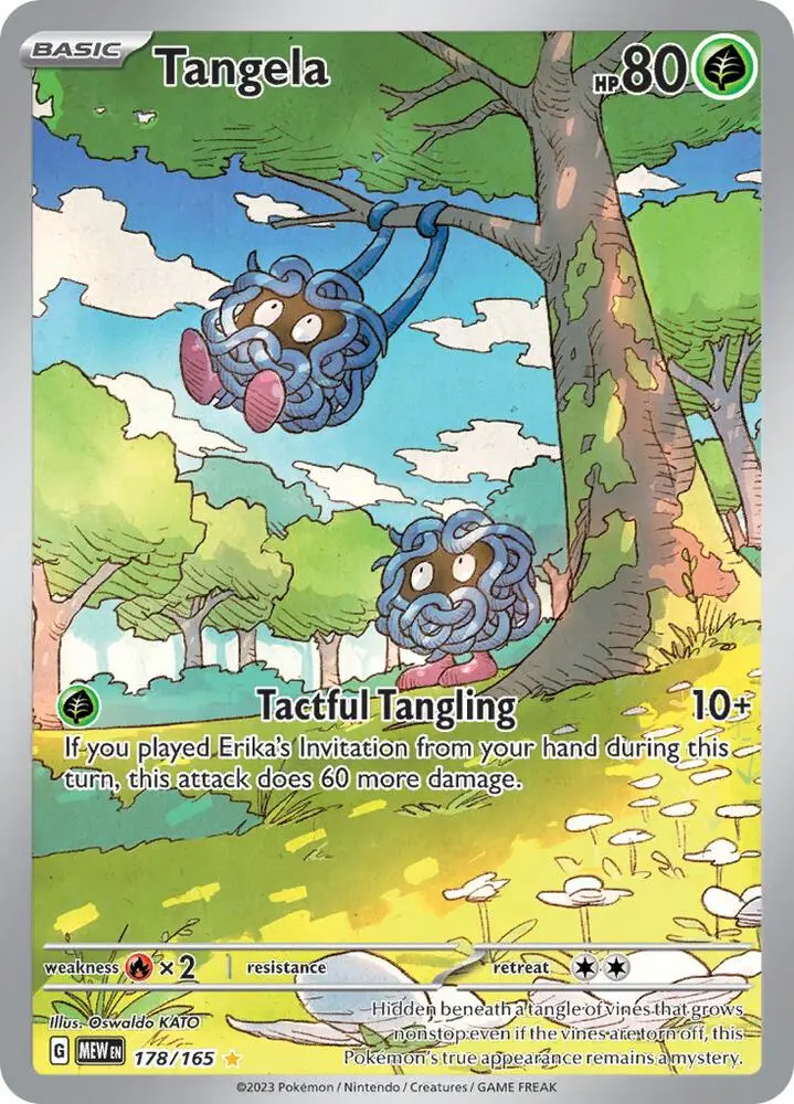 Tangela, Pokémon 151 178/165