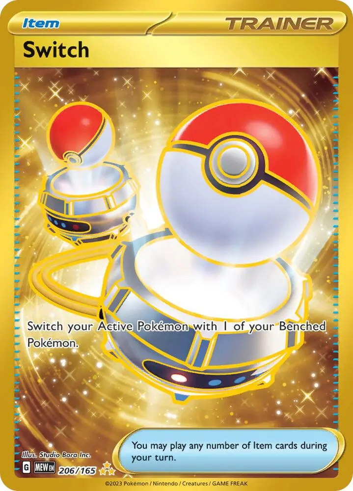 Switch, Pokémon 151 206/165