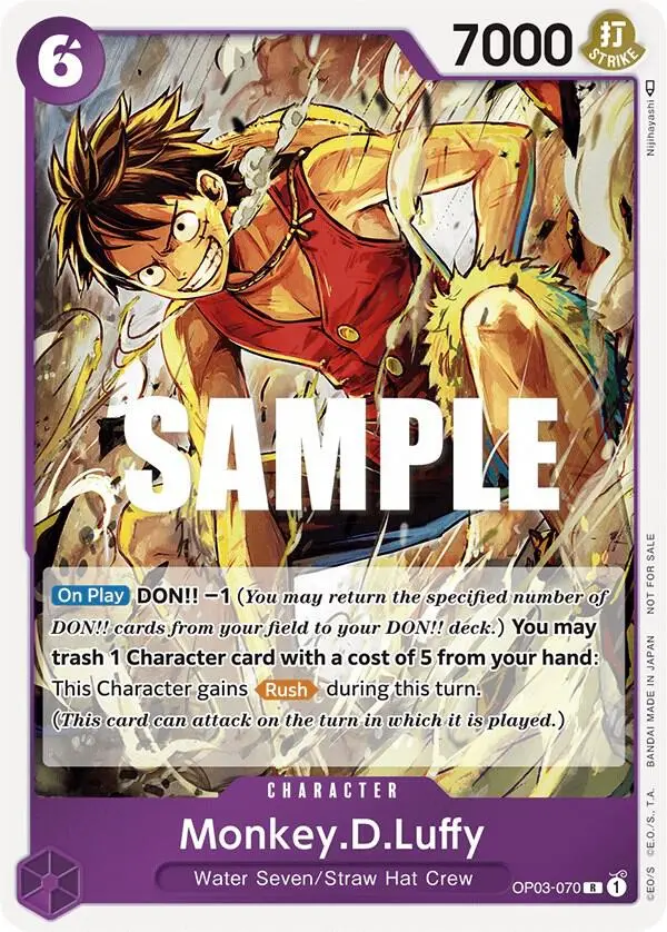 Monkey.D.Luffy (Dash Pack), Kingdoms of Intrigue OP03-070