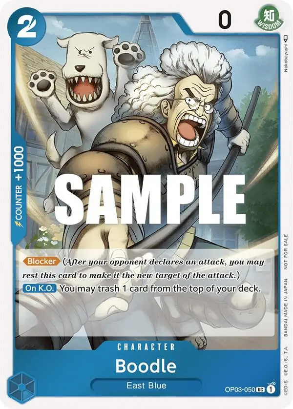 Boodle (Dash Pack), Kingdoms of Intrigue OP03-050