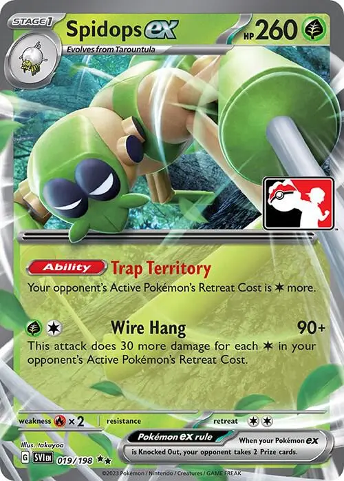 Spidops ex, Prize Pack Series Cards 019/198