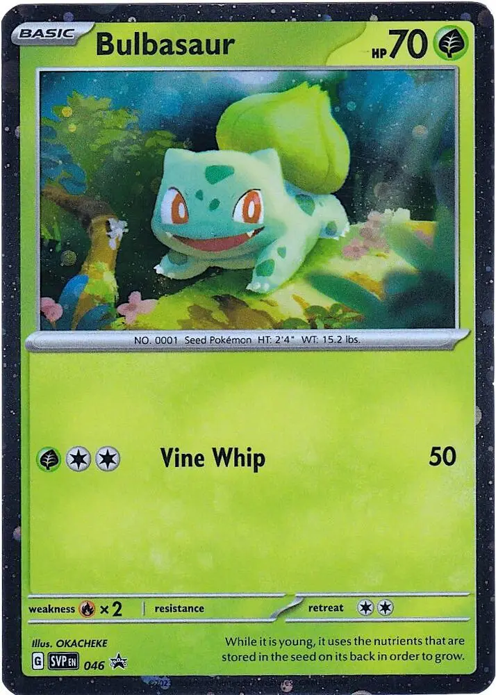 Bulbasaur, SVP Black Star Promos 046/225