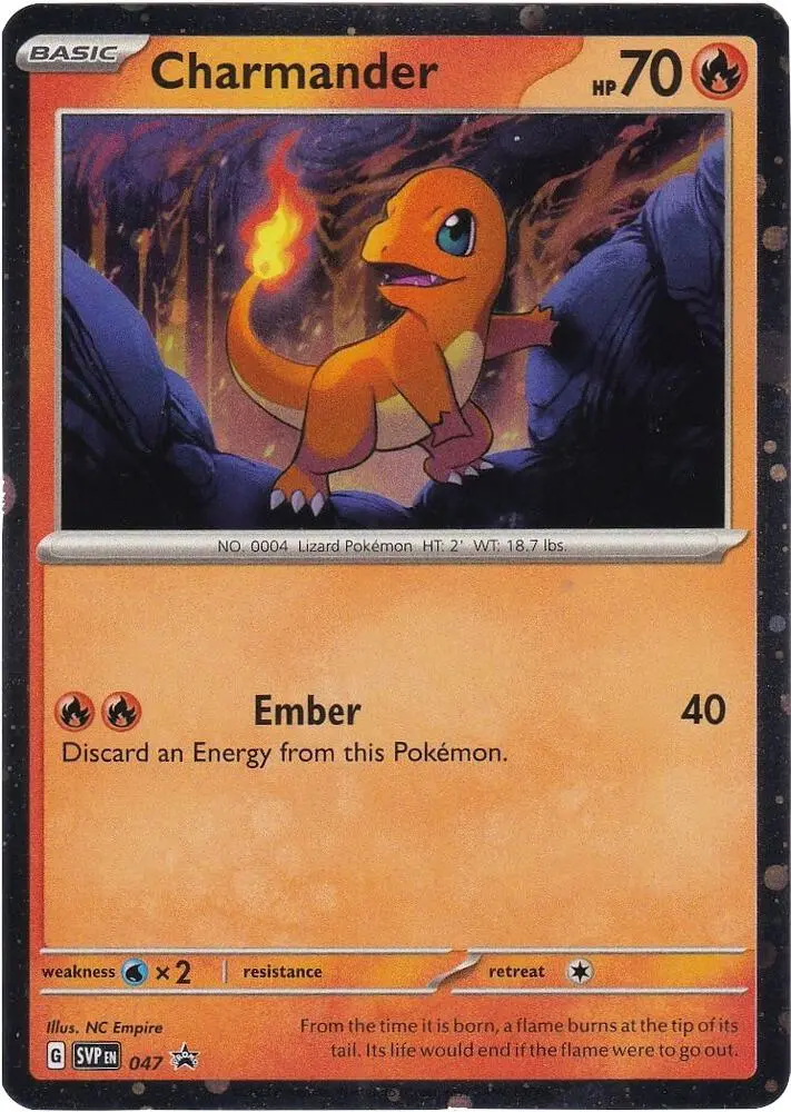 Charmander, SVP Black Star Promos 047/225