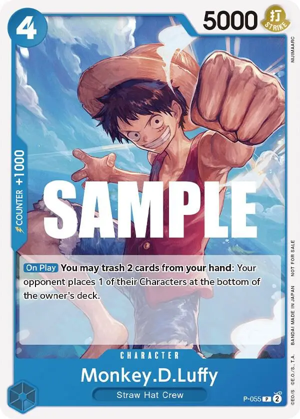 Monkey.D.Luffy (Sealed Battle Kit Vol. 1), One Piece Promotion Cards P-055