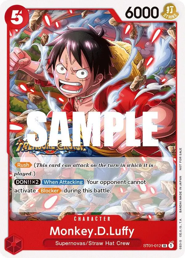 Monkey.D.Luffy (Tournament Pack Vol. 5), One Piece Promotion Cards ST01-012