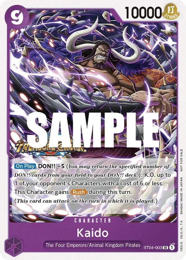 Kaido (Tournament Pack Vol. 5), One Piece Promotion Cards ST04-003