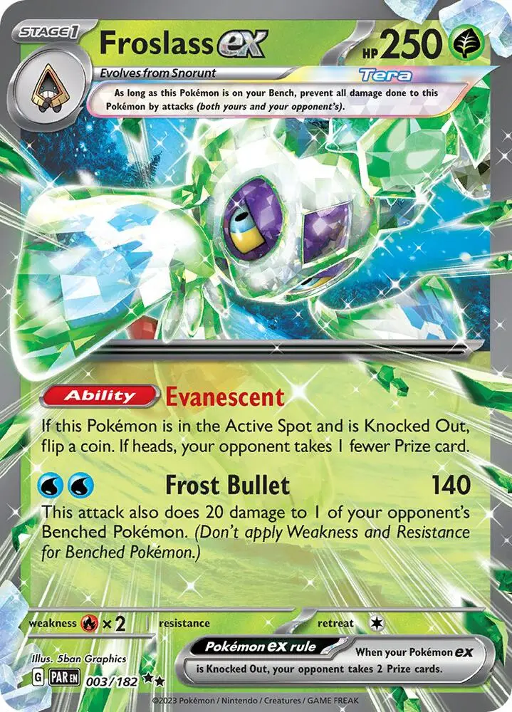 Froslass ex, Paradox Rift 003/182