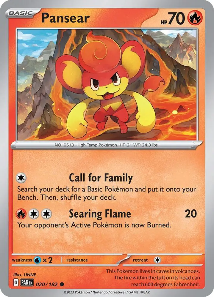 Pansear, Paradox Rift 020/182