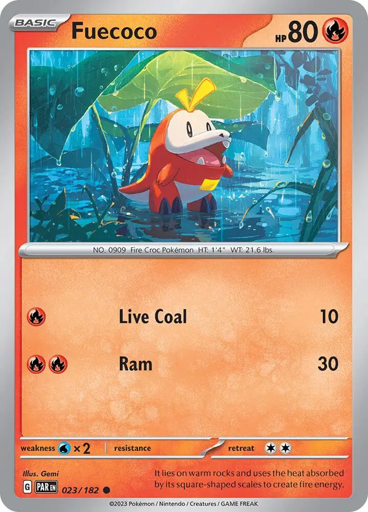 Fuecoco, Paradox Rift 023/182