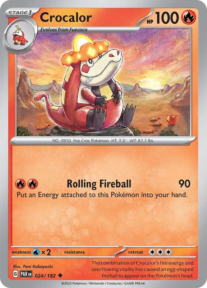 Crocalor, Paradox Rift 024/182