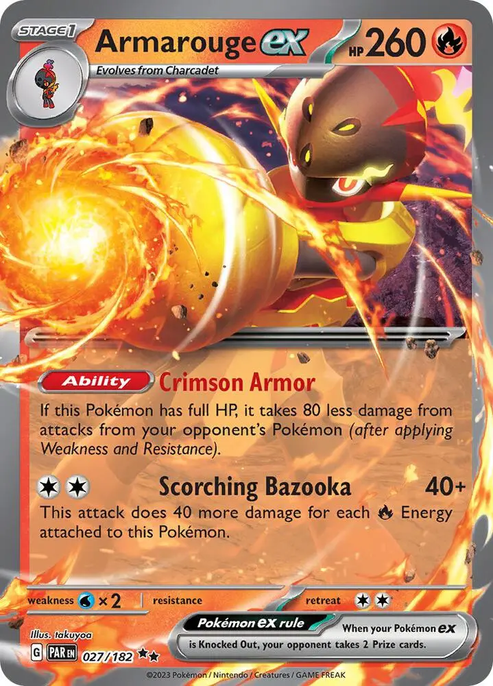 Armarouge ex, Paradox Rift 027/182