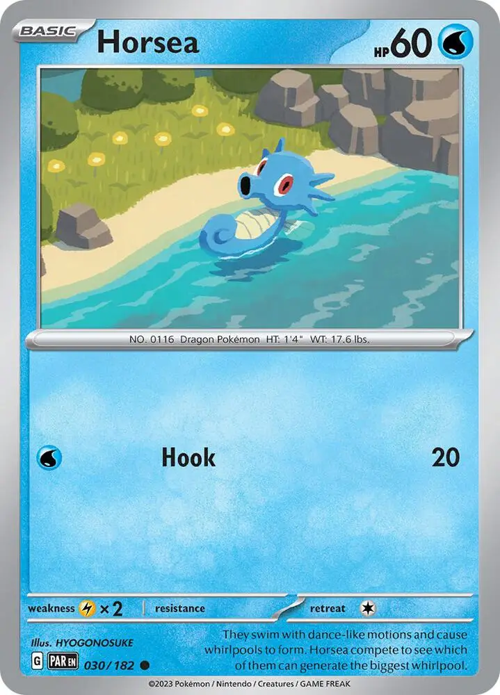 Horsea, Paradox Rift 030/182