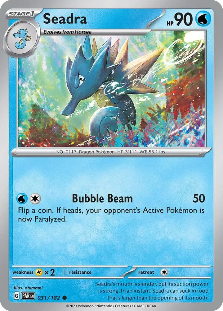 Seadra, Paradox Rift 031/182