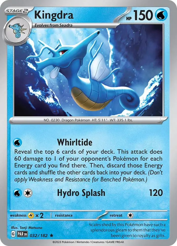 Kingdra, Paradox Rift 032/182