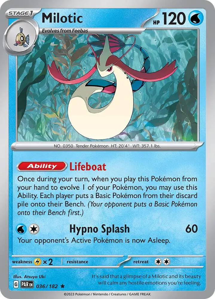 Milotic, Paradox Rift 036/182