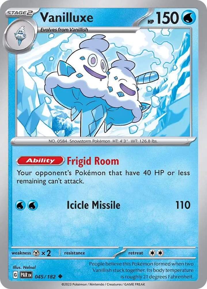 Vanilluxe, Paradox Rift 045/182