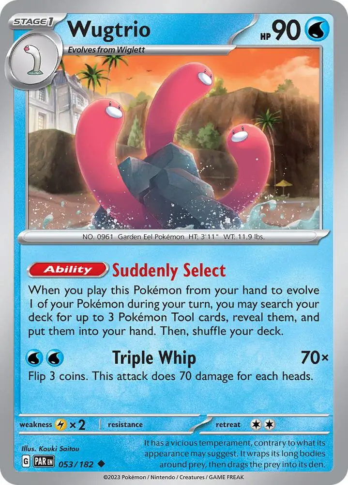 Wugtrio, Paradox Rift 053/182