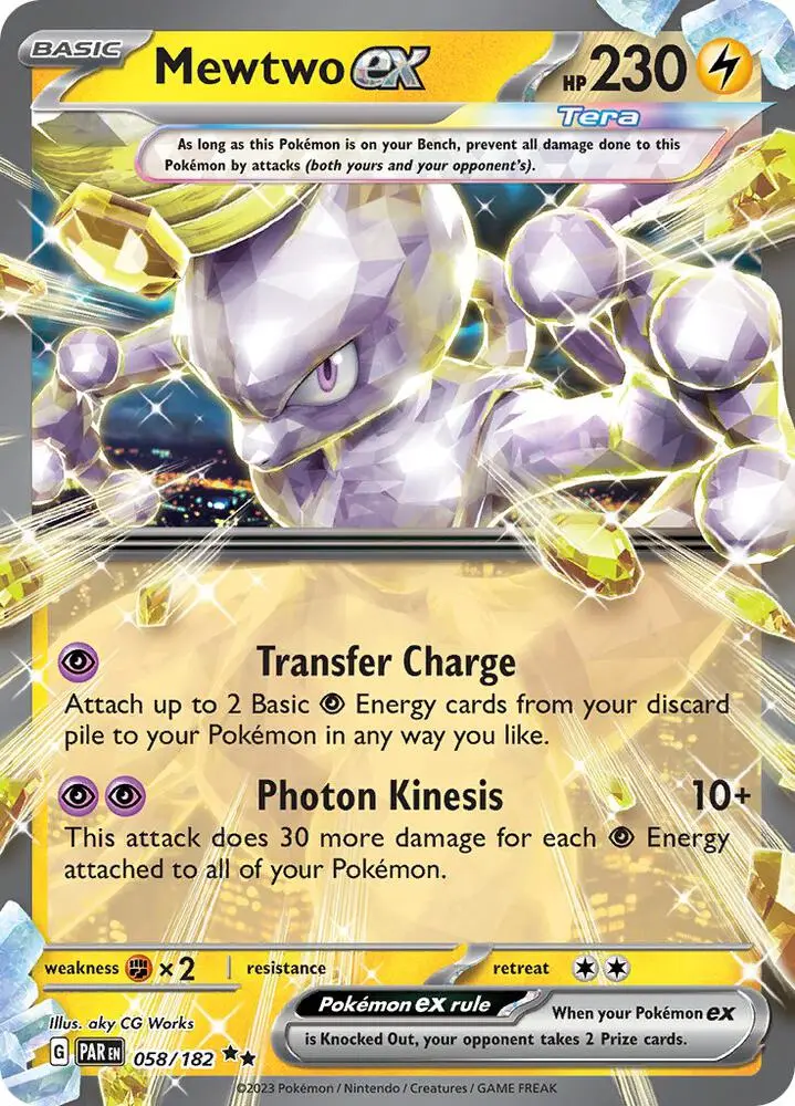 Mewtwo ex, Paradox Rift 058/182