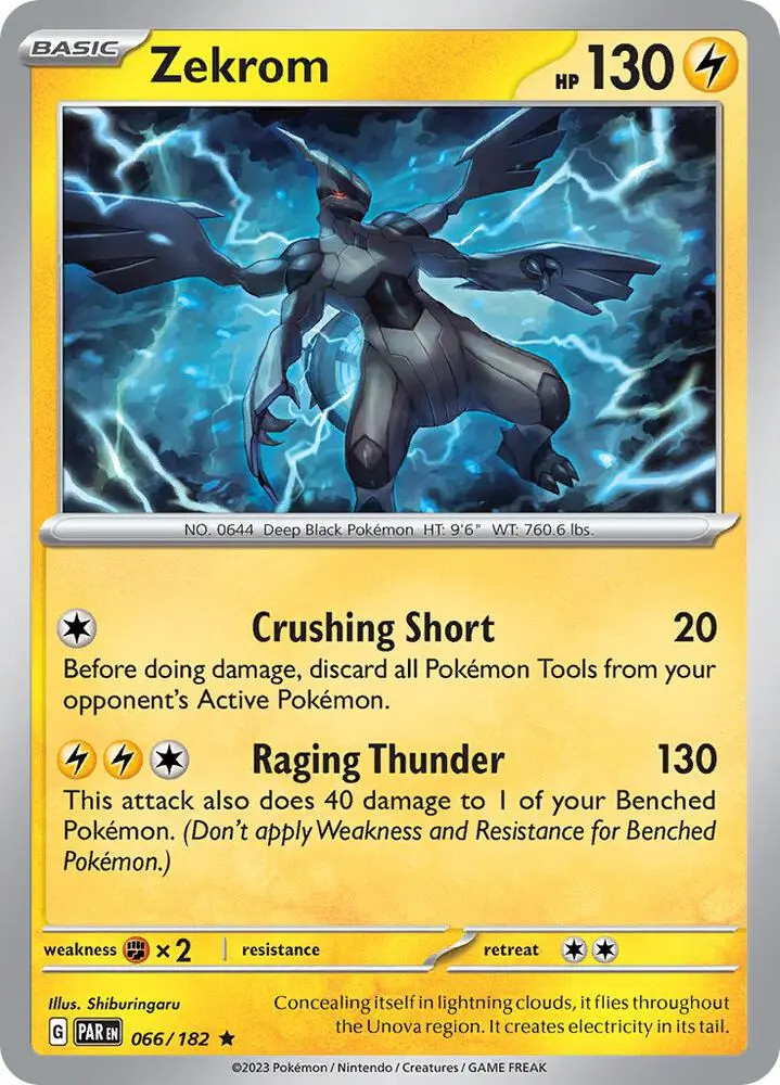 Zekrom, Paradox Rift 066/182