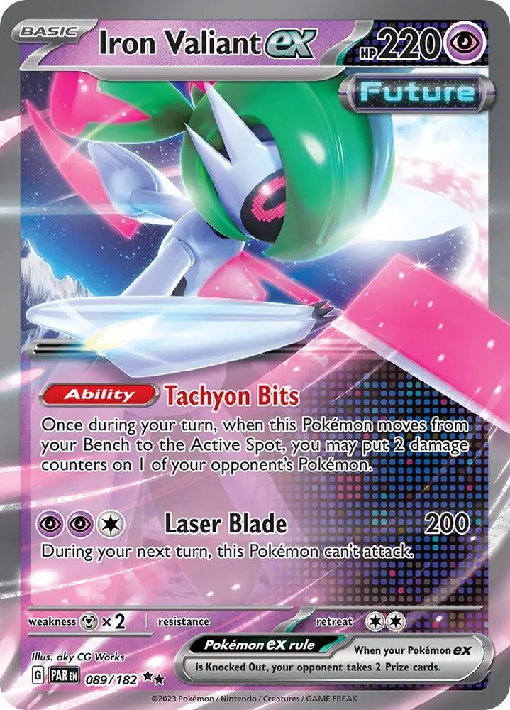 Iron Valiant ex, Paradox Rift 089/182