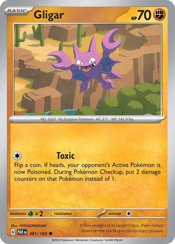Gligar, Paradox Rift 091/182