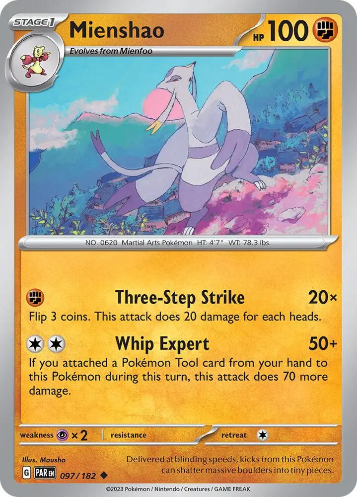 Mienshao, Paradox Rift 097/182